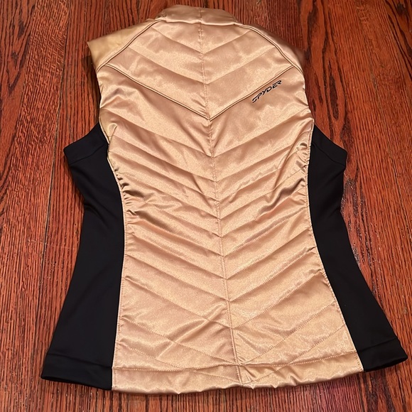 SPYDER Women Shiny Gold Vest - Picture 5 of 9
